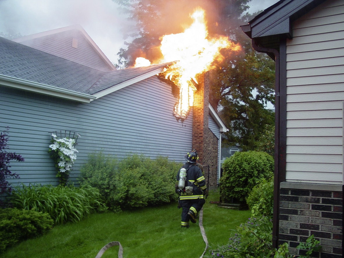 Fighting a House Fire